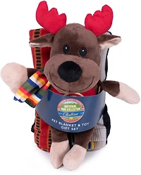 Pendleton Acadia National Park Pet Throw and Moose Toy Combo