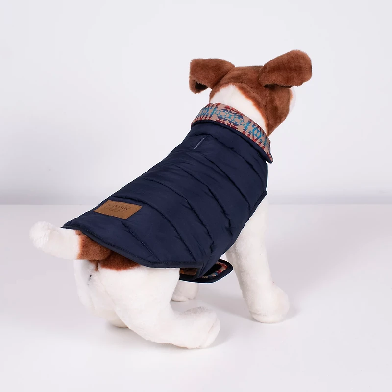 Pendleton Pilot Rock Puffer Dog Coat