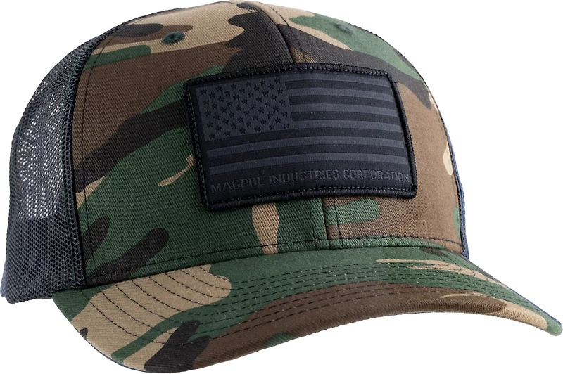 Magpul Men's Standard USA Flag Patch Trucker Hat