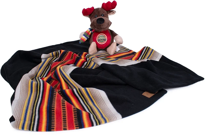 Pendleton Acadia National Park Pet Throw and Moose Toy Combo