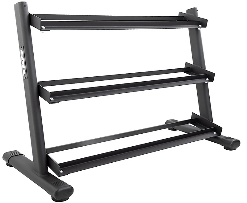 TKO Strength & Performance 3-Tier Rail Dumbbell Rack