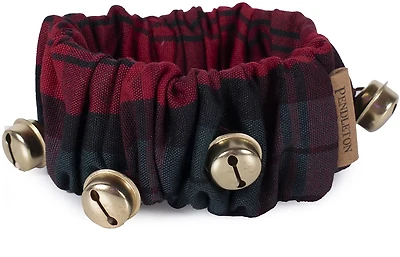 Pendleton Plaid Jingle Dog Collar