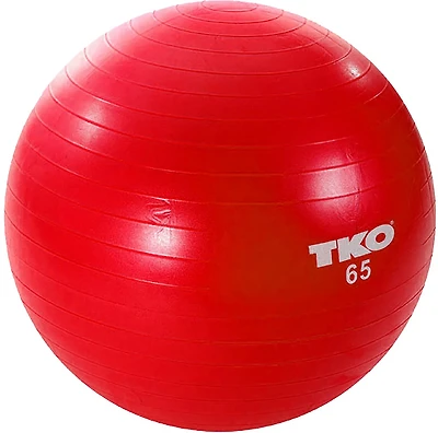 TKO Strength & Performance Chart & Pump 65 cm Fitness Ball