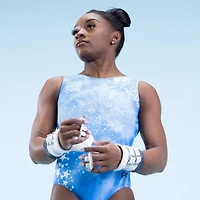 GK Elite Girls' Star Spangled Skies Gymnastics Tank Leotard