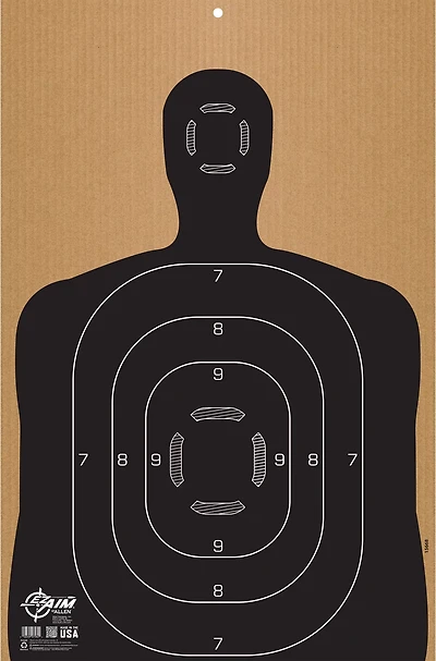 Allen Company EZ Aim® B27 Silhouette Corrugated 23 in x 35 in Shooting Target