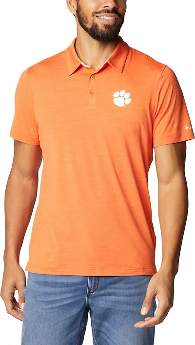 Columbia Sportswear Men's Clemson University Tech Trail Polo