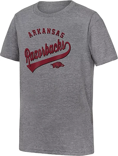 Outerstuff Youth Arkansas Razorbacks Classic Tri-blend Short Sleeve T-shirt
