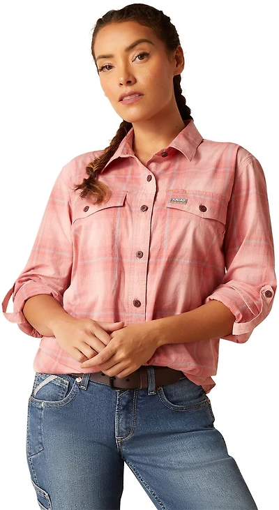 Ariat Women's Rebar Made Tough DuraStretch Work Shirt