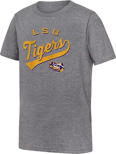 Outerstuff Youth LSU Tigers Classic Tri-blend Short Sleeve T-shirt