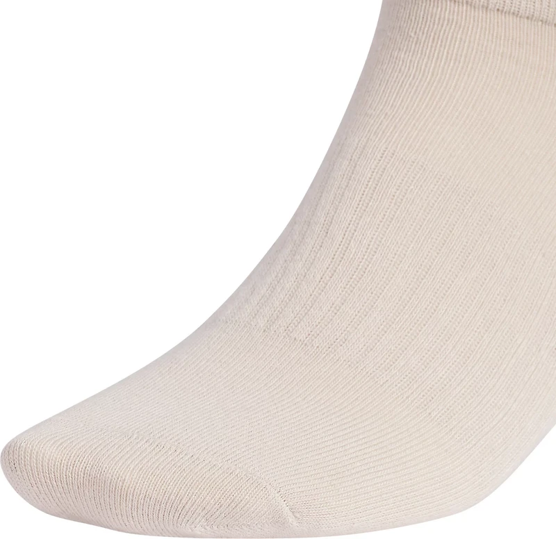 adidas Men's Superlite Classic 6 Pack No-Show Socks