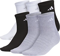 adidas Women's Superlite 3.0 6 Pack Quarter Socks