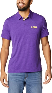 Columbia Sportswear Men's Louisiana State University Tech Trail Polo