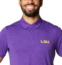Columbia Sportswear Men's Louisiana State University Tech Trail Polo