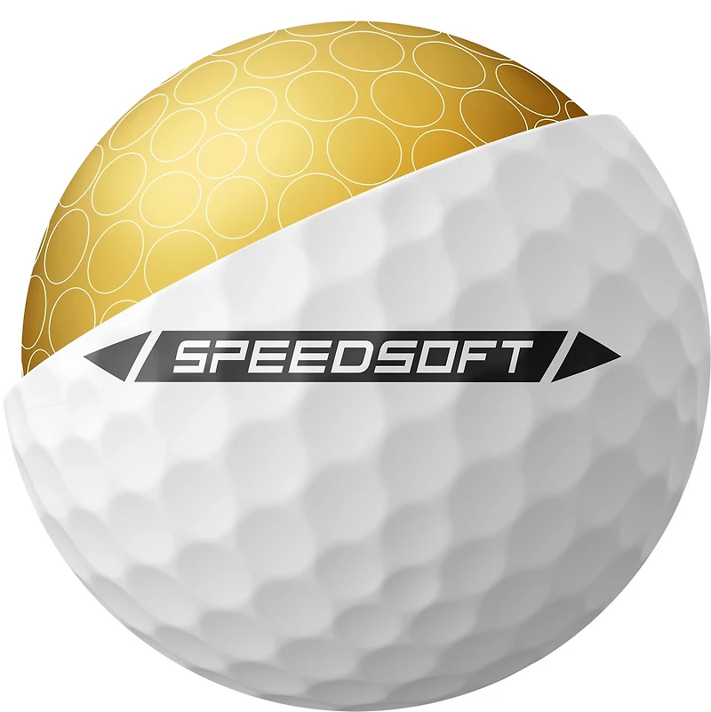 TaylorMade 2024 Speedsoft Golf Balls 12-Pack