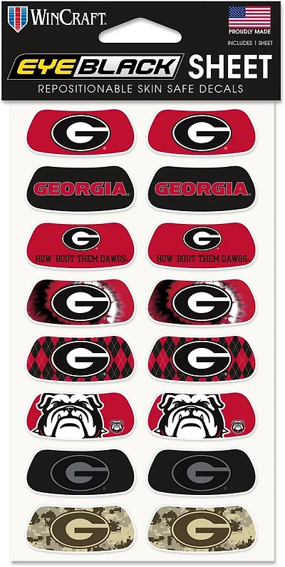 WinCraft University of Georgia Eye Black