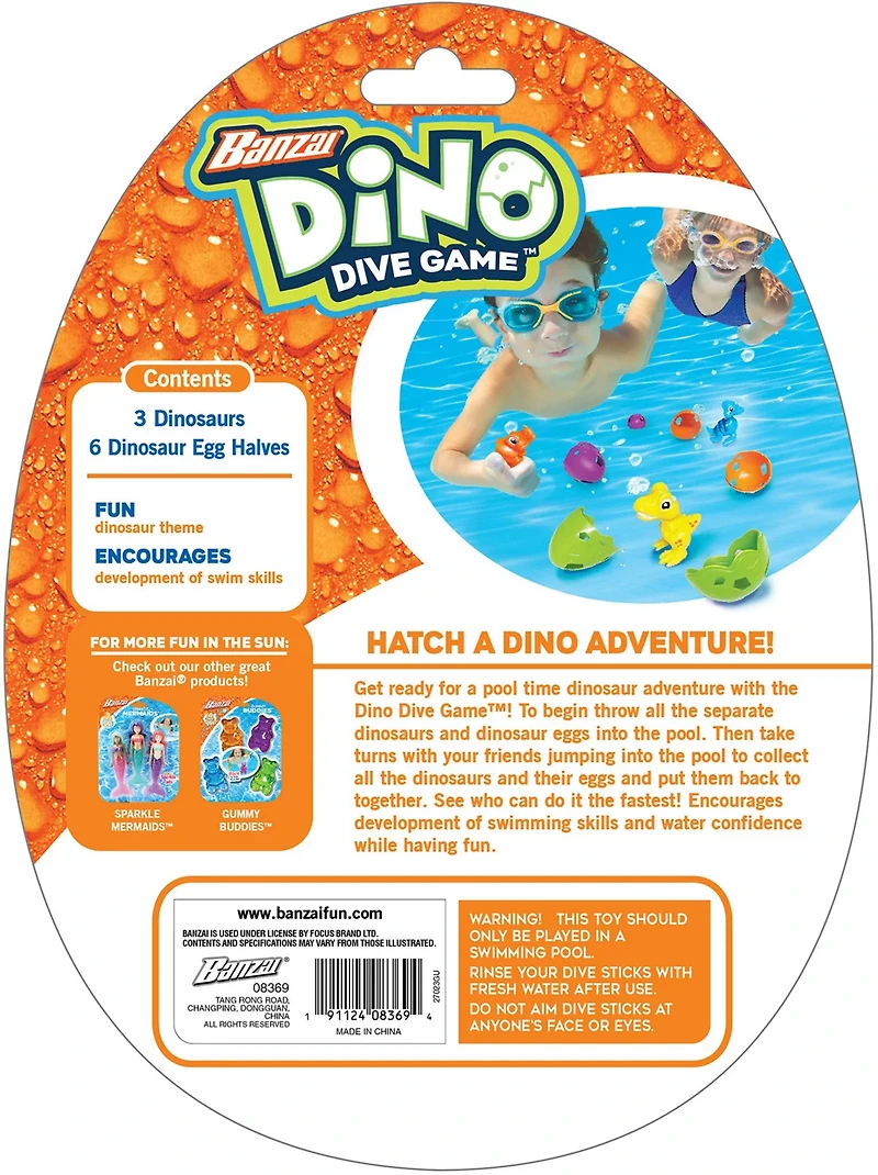 Banzai Dino Dive Game