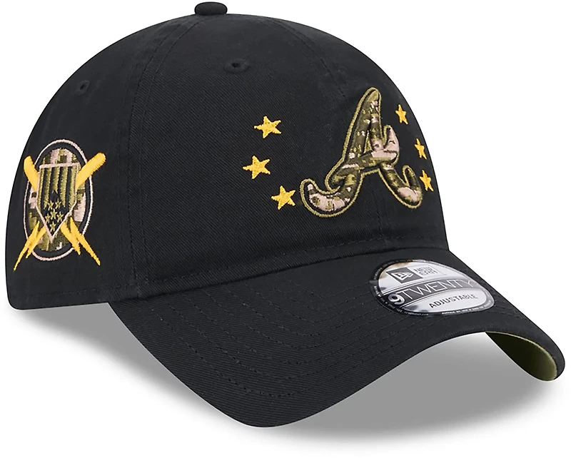 New Era Adult Braves 2024 Armed Forces 9TWENTY Cap