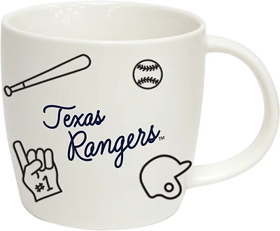 Logo Brands Rangers 18 oz Playmaker Mug