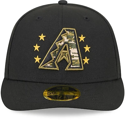 New Era Men's Arizona Diamondbacks 2024 Armed Forces Day Low Profile 59FIFTY Fitted Hat