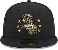 New Era Men's Chicago White Sox 2024 Armed Forces Day On-Field 59FIFTY Fitted Hat