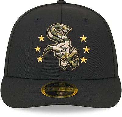 New Era Men's Chicago White Sox 2024 Armed Forces Day Low Profile 59FIFTY Fitted Hat
