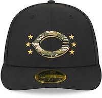 New Era Men's Cincinnati Reds 2024 Armed Forces Day Low Profile 59FIFTY Fitted Hat