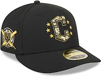 New Era Men's Cleveland Guardians 2024 Armed Forces Day Low Profile 59FIFTY Fitted Hat