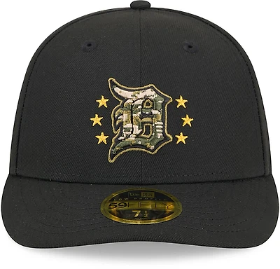 New Era Men's Detroit Tigers 2024 Armed Forces Day Low Profile 59FIFTY Fitted Hat