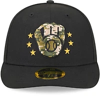 New Era Men's Milwaukee Brewers 2024 Armed Forces Day Low Profile 59FIFTY Fitted Hat