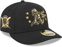 New Era Men's Oakland Athletics 2024 Armed Forces Day Low Profile 59FIFTY Fitted Hat