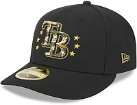 New Era Men's Tampa Bay Rays 2024 Armed Forces Day Low Profile 59FIFTY Fitted Hat