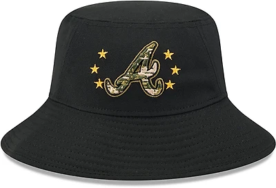 New Era Men's Atlanta Braves 2024 Armed Forces Day Bucket Hat