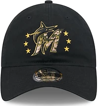 New Era Men's Miami Marlins 2024 Armed Forces Day 9TWENTY Adjustable Hat