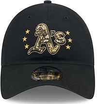 New Era Men's Oakland Athletics 2024 Armed Forces Day 9TWENTY Adjustable Hat