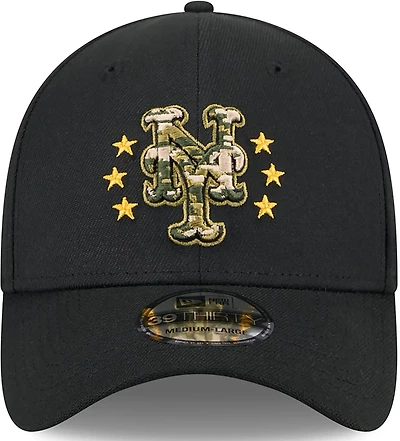 New Era Men's York Mets 2024 Armed Forces Day 39THIRTY Flex Hat