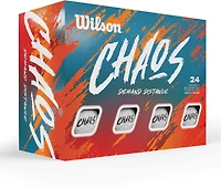 Wilson Chaos Golf Balls 24-Pack