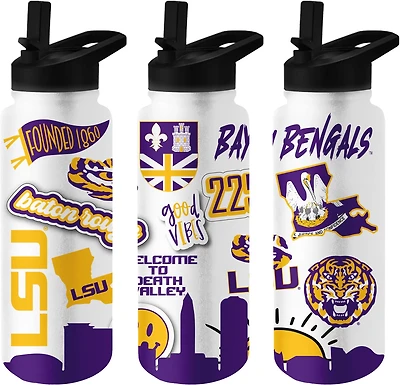 Logo Brands Louisiana State University 34 oz Native Quencher Bottle