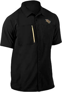 Antigua Men's University of Central Florida Kickoff Fishing Button Down Shirt