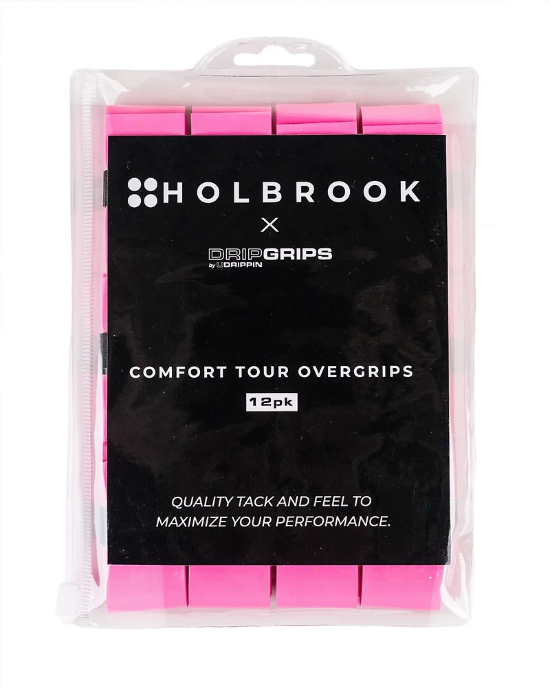 Holbrook Pickleball Comfort Tour Overgrip 12-Pack