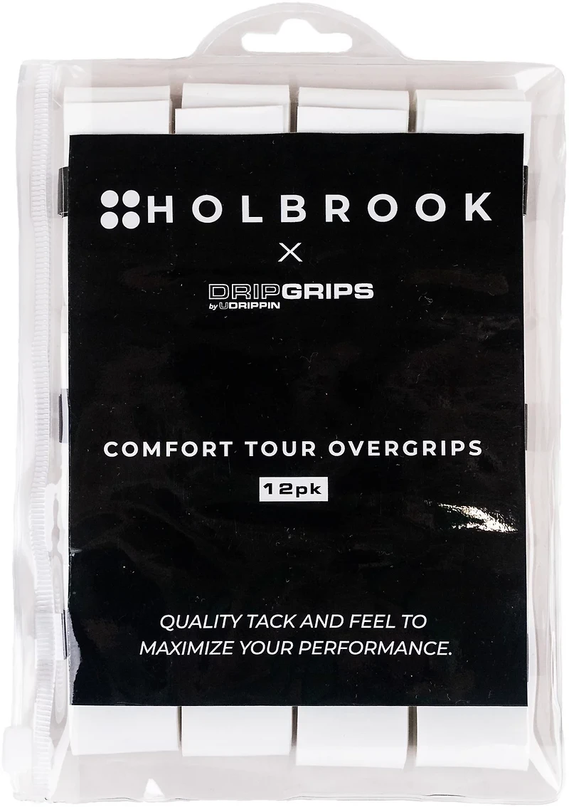 Holbrook Pickleball Comfort Tour Overgrip 12-Pack