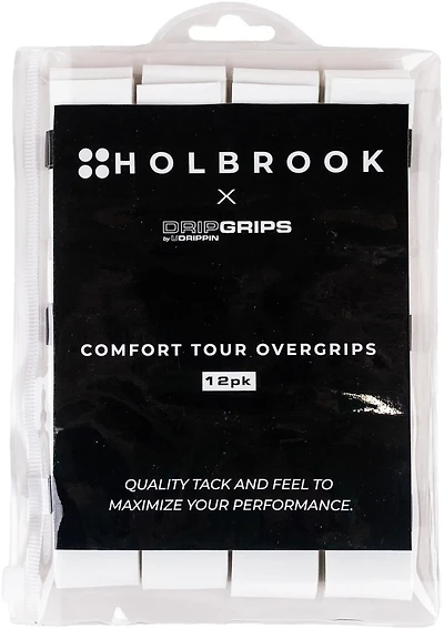 Holbrook Pickleball Comfort Tour Overgrip 12-Pack