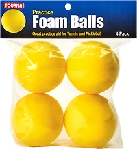 Tourna Foam Pickleball Balls 4-Pack