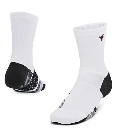 Under Armour Men's Project Rock Ad Playmaker 1 Pack Mid Socks
