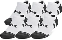 Under Armour Performance Tech No Show Socks 6-Pack