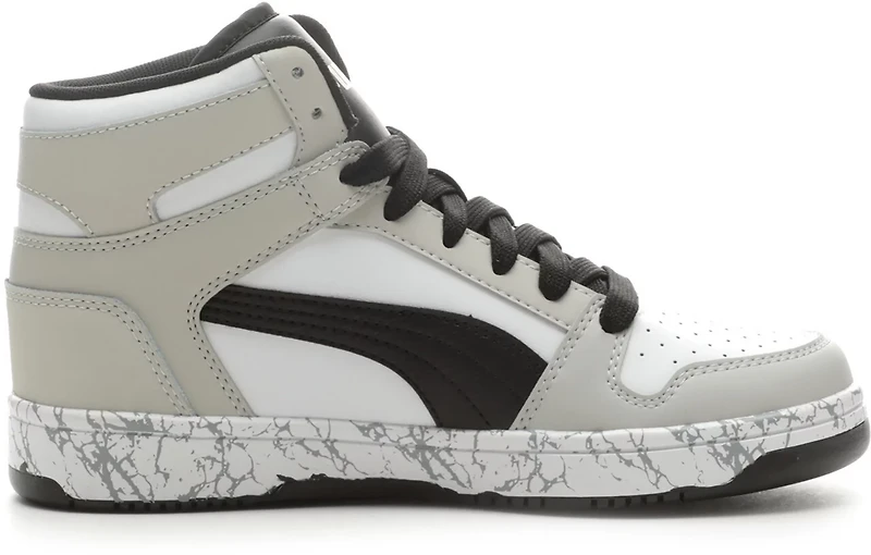 PUMA Boys' Marble Rebound Layup Running Shoes