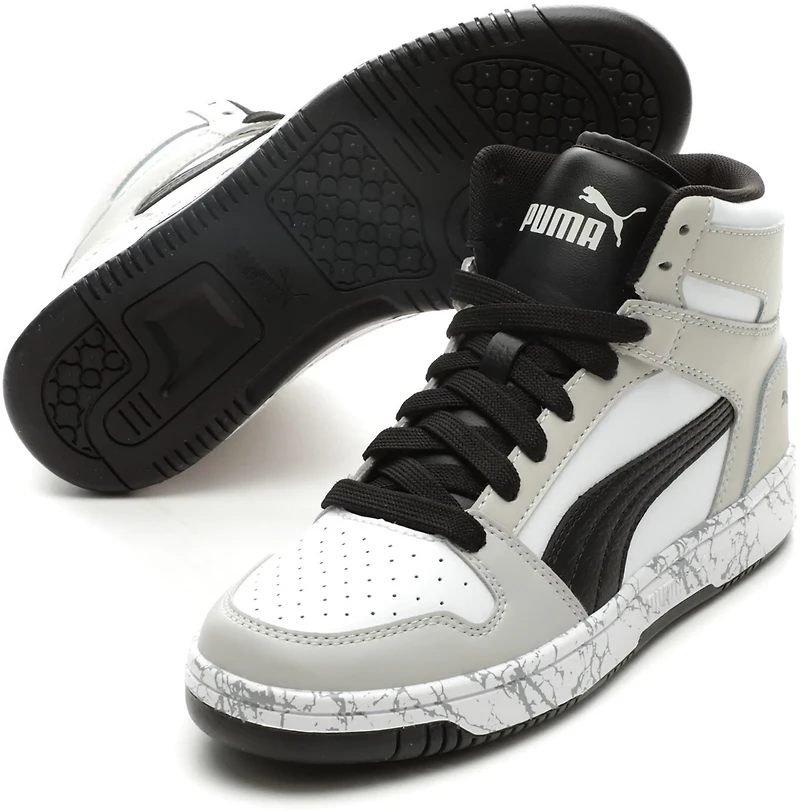 PUMA Boys' Marble Rebound Layup Running Shoes