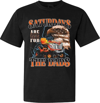 Barstool Mens Saturdays Are For The Dads Retro #1 Short Sleeve Tee