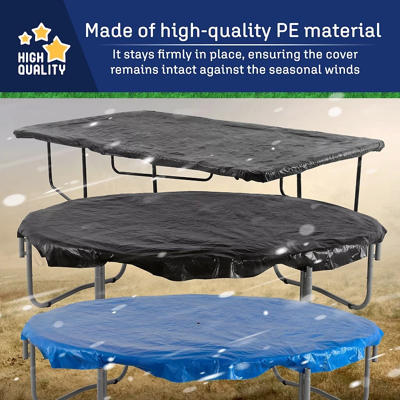 Machrus Upper Bounce 12 ft Round Weather-Resistant Trampoline Protective Cover