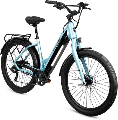 Schwinn Adult's Coston DX 650b Step-Through XL Electric Bike