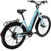 Schwinn Adult's Coston DX 650b Step-Through XL Electric Bike